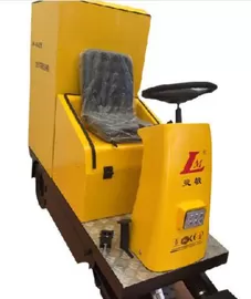 China Cleaning cart for spinning unit, spinning factory inside cleaning car, cleaning cart for textile factory, labor saving supplier